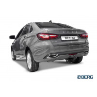 Фаркоп BERG на Lada Vesta 2022- Арт. F.6012.004 (вкл. версии SW и Cross)
