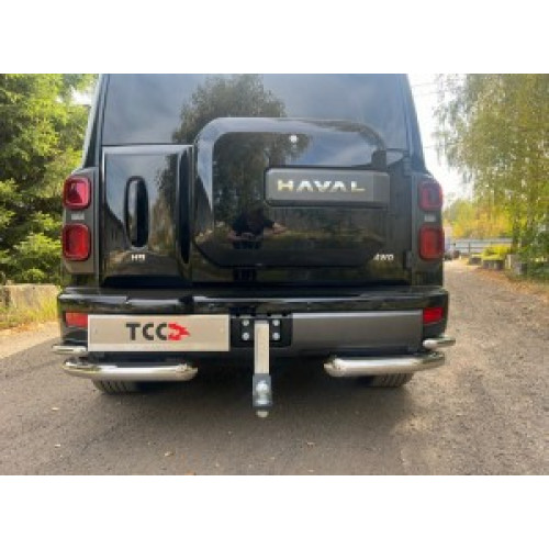 Фаркоп TCC для Haval H9 2024- Арт. TCU00432N (нержавеющий шар)