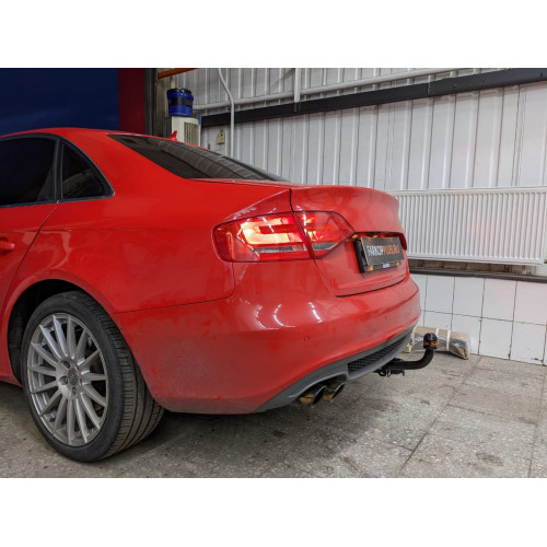 Фаркоп ARAGON на AUDI A4 2008–2015  Арт. E0403CA (B8 седан и универсал и Allroad)