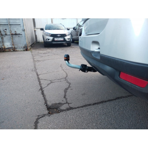 Фаркоп Motodor на Renault Duster 2010-2015 Арт. R101A (оцинкованный шар)