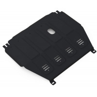 Защита Картера двигателя, КПП АвтоБроня для Chevrolet Aveo 2011-2015 (T300), Сталь 45778 мм - Арт. 1.01015.1
