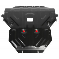 Защита Картера двигателя АвтоБроня для BMW X4 2014-2018 (F26), Сталь 45778 мм - Арт. 111.00506.1
