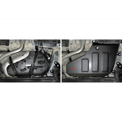 Защита Топливного бака АвтоБроня для Geely Coolray SX11 2018-2024 I, Сталь 45778 мм - Арт. 111.01925.1