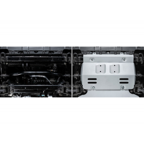 Защита Радиатора Rival для Tank 300 2021-, Алюминий 3 мм - Арт. 333.4801.1