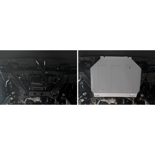 Защита Радиатора Rival для JAC T9 2024- I, Алюминий 3 мм - Арт. 333.9216.1